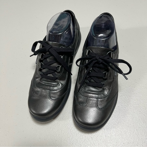 Mephisto RunOff Airjet System Leather Lace Sneakers - Picture 2 of 11